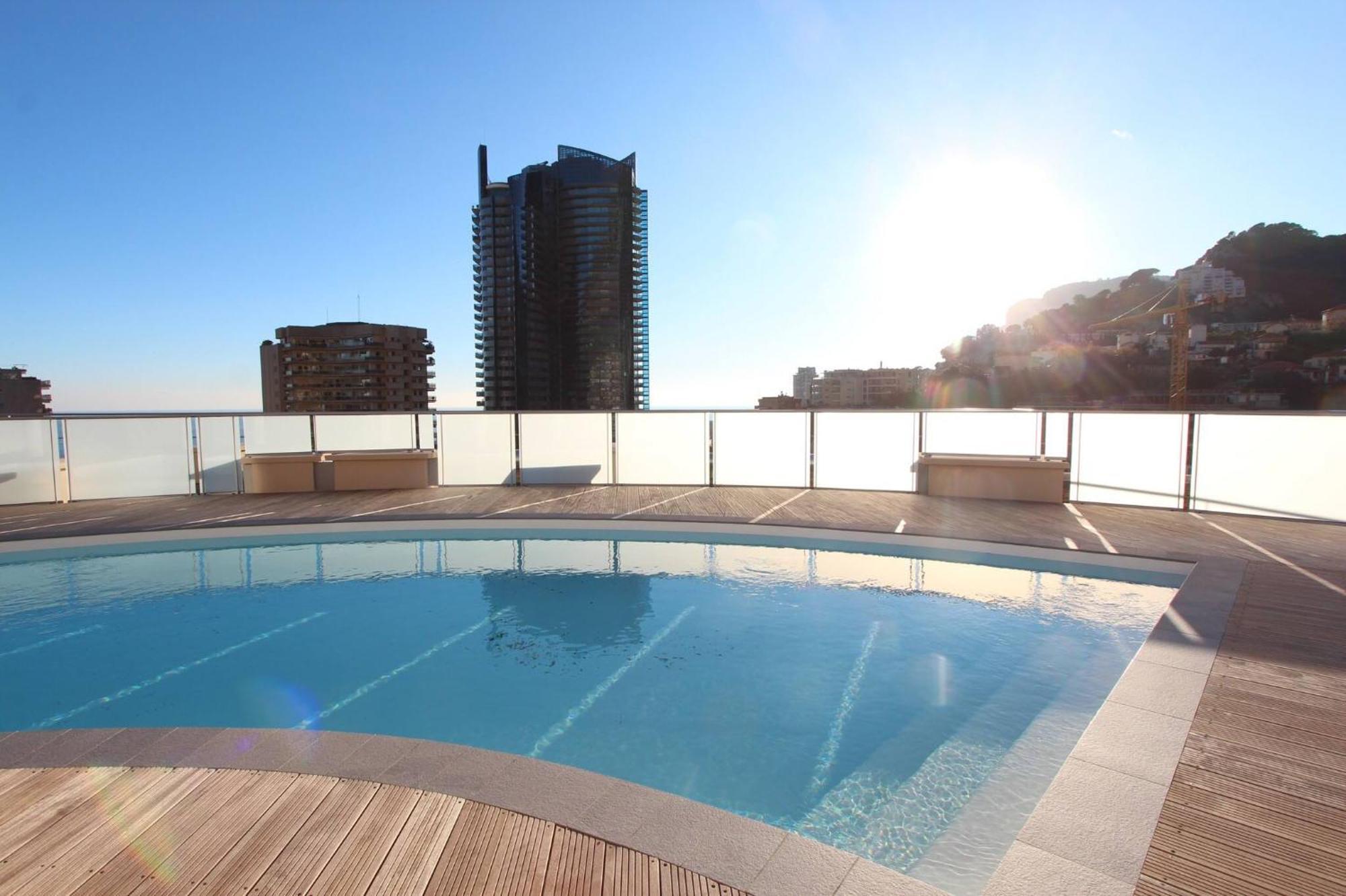 Sun Paradise Seaview&Terrace Parking&Pool Beausoleil Kültér fotó